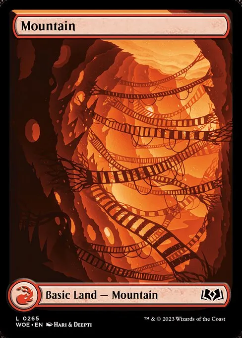 Mountain — Wilds of Eldraine