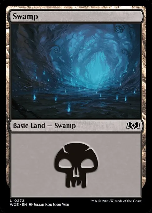 Swamp — Wilds of Eldraine
