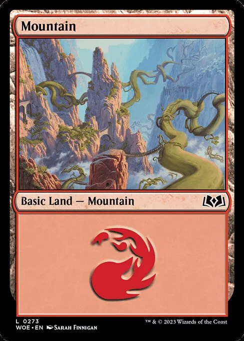 Mountain — Wilds of Eldraine