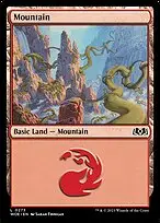 Mountain — Wilds of Eldraine