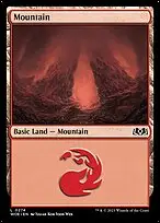 Mountain — Wilds of Eldraine