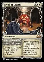 Virtue of Loyalty // Ardenvale Fealty — Wilds of Eldraine
