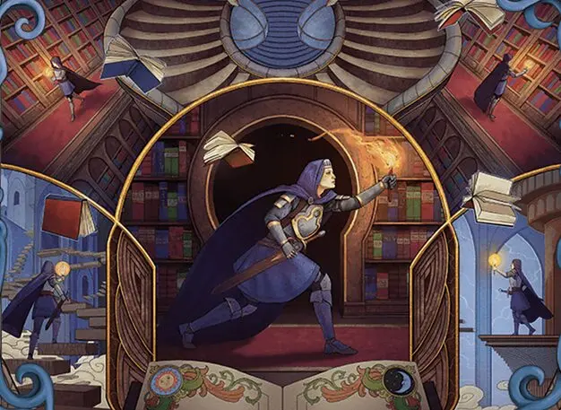 Art detail — Virtue of Knowledge // Vantress Visions