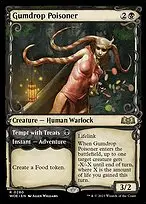 Gumdrop Poisoner // Tempt with Treats — Wilds of Eldraine