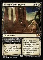 Virtue of Persistence // Locthwain Scorn — Wilds of Eldraine