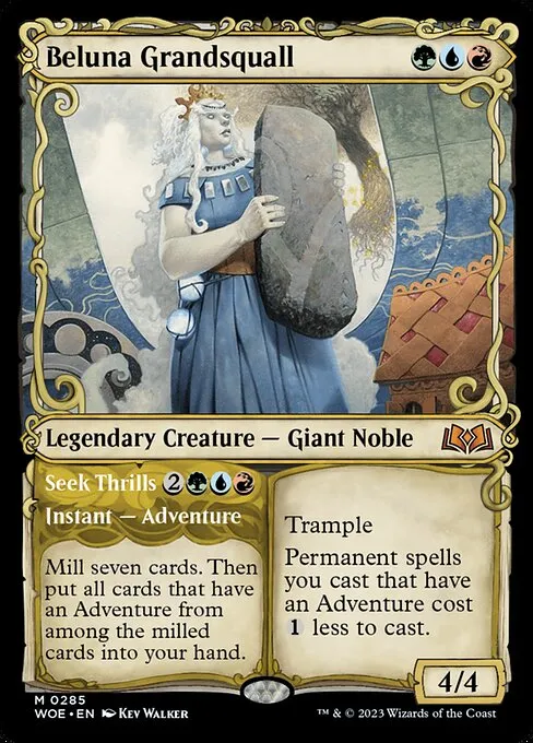 Beluna Grandsquall // Seek Thrills — Wilds of Eldraine