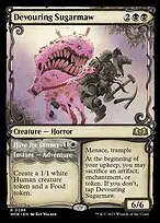 Devouring Sugarmaw // Have for Dinner — Wilds of Eldraine