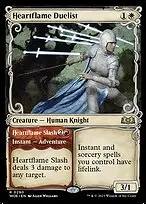 Heartflame Duelist // Heartflame Slash — Wilds of Eldraine
