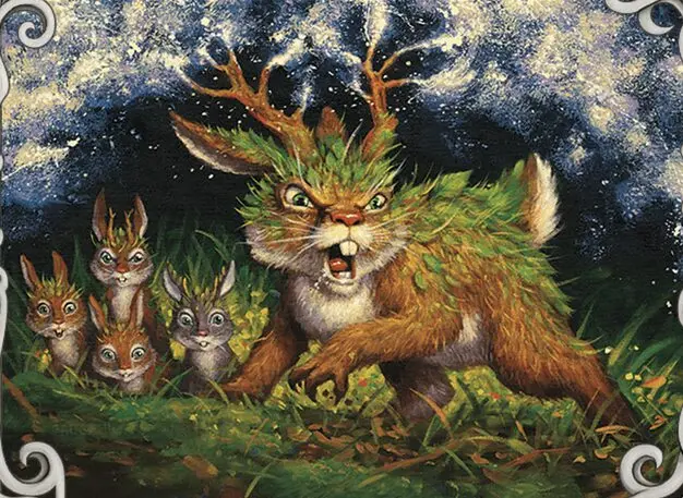 Art detail — Pollen-Shield Hare // Hare Raising