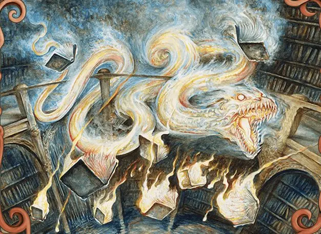 Art detail — Scalding Viper // Steam Clean