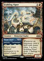 Scalding Viper // Steam Clean — Wilds of Eldraine