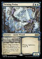Twining Twins // Swift Spiral — Wilds of Eldraine