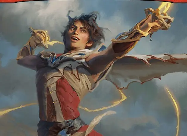 Art detail — Kellan, the Fae-Blooded // Birthright Boon