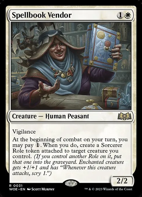 Spellbook Vendor — Wilds of Eldraine