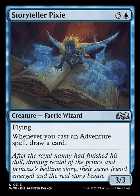 Storyteller Pixie — Wilds of Eldraine