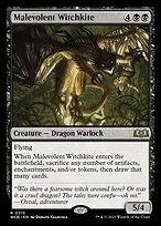 Malevolent Witchkite — Wilds of Eldraine