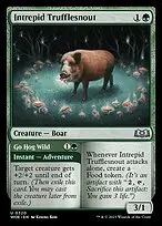 Intrepid Trufflesnout // Go Hog Wild — Wilds of Eldraine