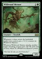 Wildwood Mentor — Wilds of Eldraine