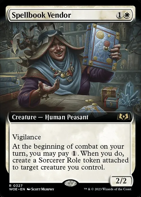 Spellbook Vendor — Wilds of Eldraine