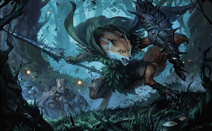 Art detail — Werefox Bodyguard