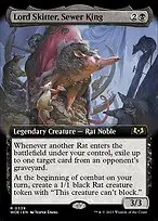Lord Skitter, Sewer King — Wilds of Eldraine