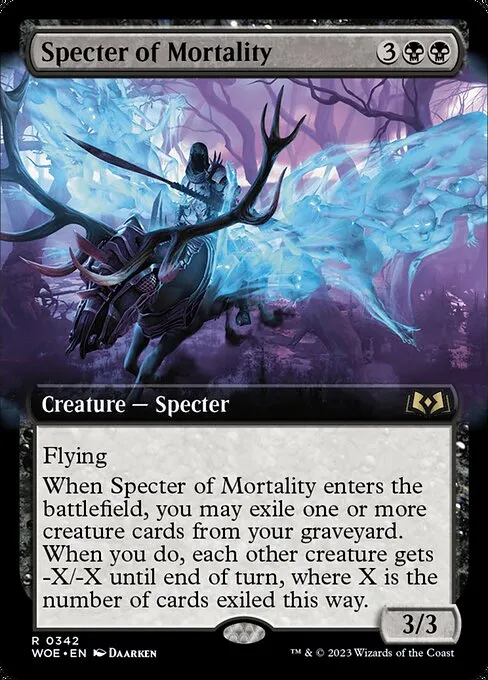Specter of Mortality — Wilds of Eldraine
