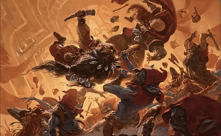 Art detail — Food Fight