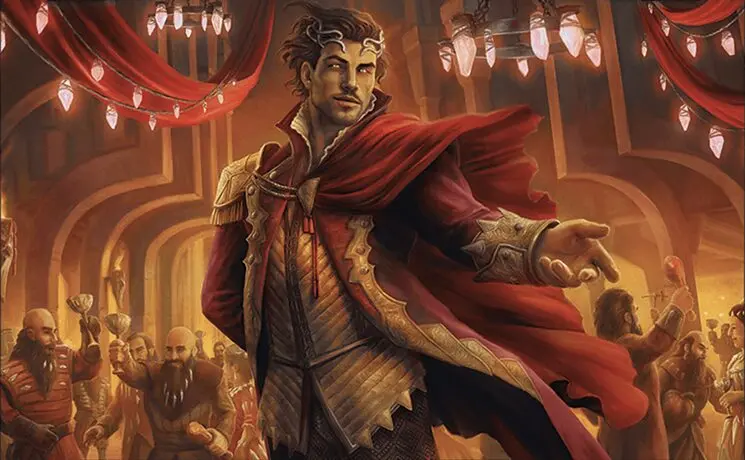 Art detail — Goddric, Cloaked Reveler