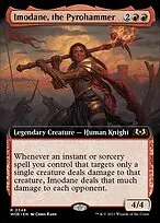 Imodane, the Pyrohammer — Wilds of Eldraine