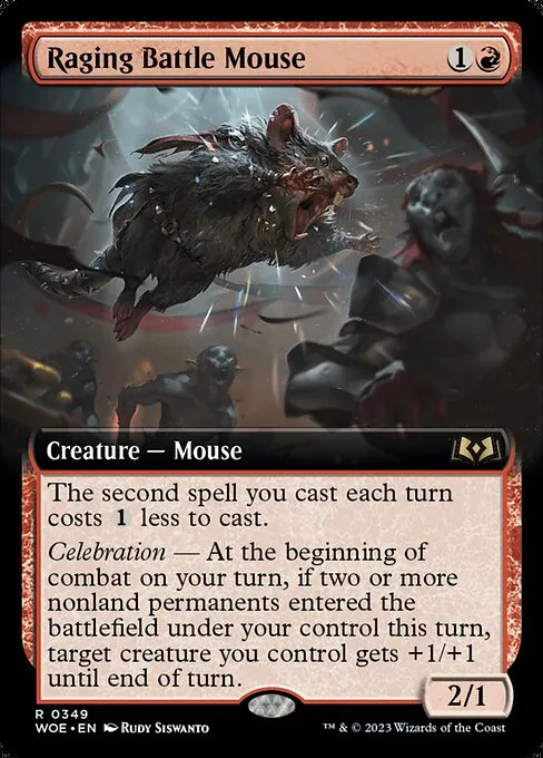 Raging Battle Mouse — Wilds of Eldraine