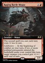 Raging Battle Mouse — Wilds of Eldraine