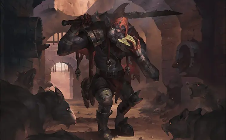 Art detail — Redcap Gutter-Dweller