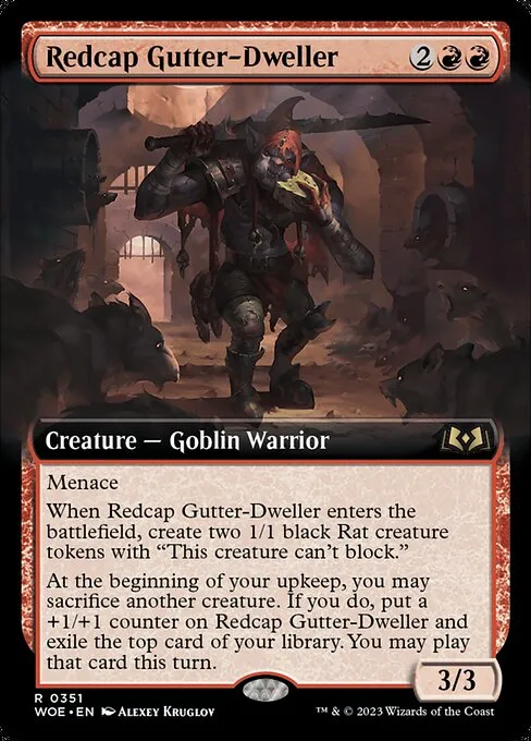 Redcap Gutter-Dweller — Wilds of Eldraine