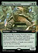 Blossoming Tortoise — Wilds of Eldraine