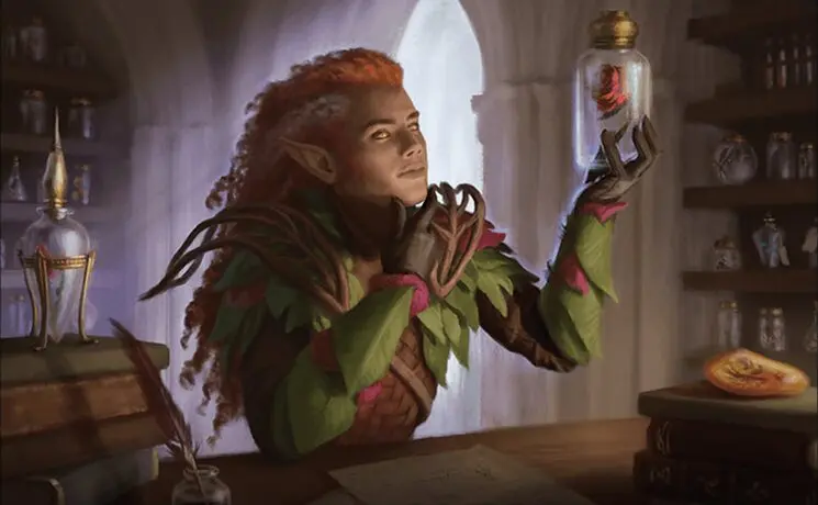 Art detail — Elvish Archivist