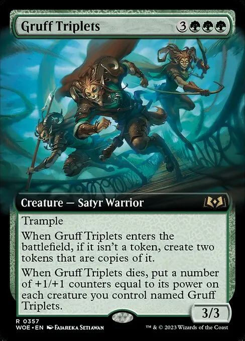 Gruff Triplets — Wilds of Eldraine