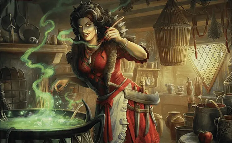 Art detail — Agatha of the Vile Cauldron