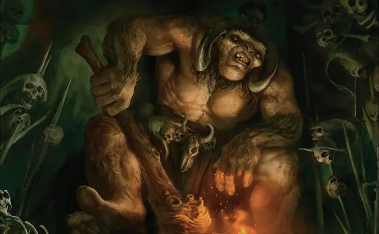 Art detail — Faunsbane Troll