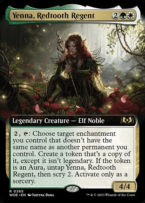 Yenna, Redtooth Regent — Wilds of Eldraine