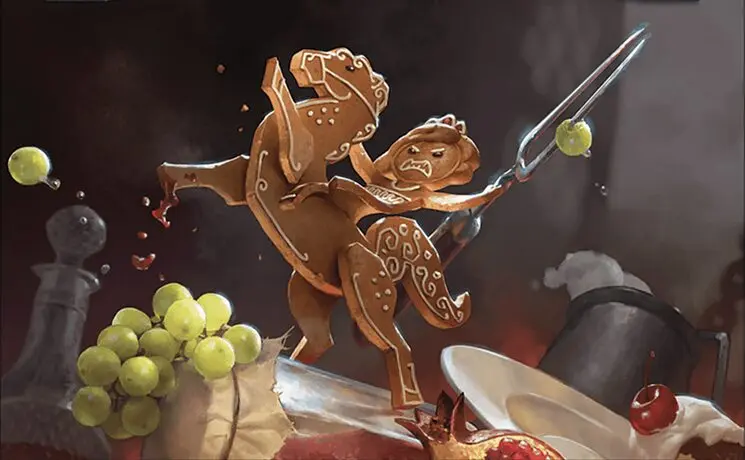 Art detail — Syr Ginger, the Meal Ender