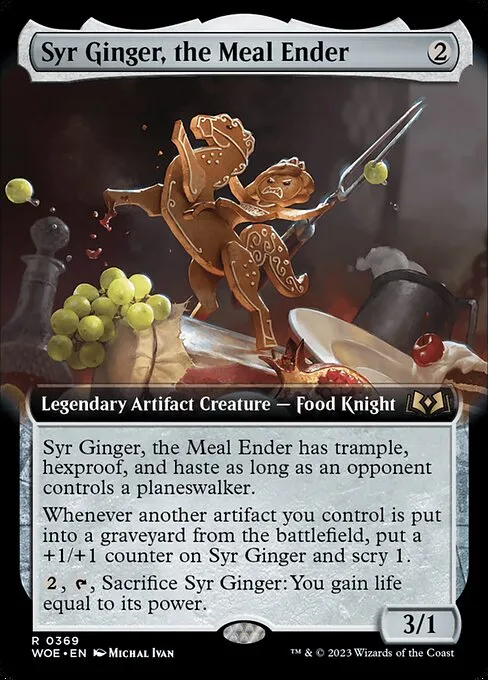 Syr Ginger, the Meal Ender — Wilds of Eldraine