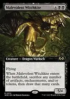 Malevolent Witchkite — Wilds of Eldraine