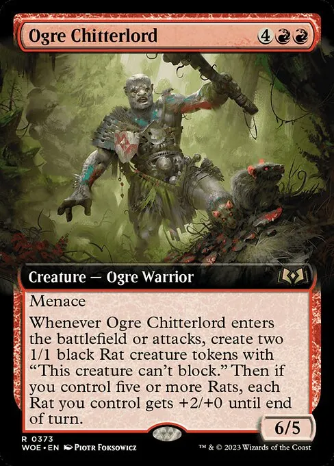 Ogre Chitterlord — Wilds of Eldraine