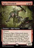 Ogre Chitterlord — Wilds of Eldraine