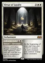 Virtue of Loyalty // Ardenvale Fealty — Wilds of Eldraine