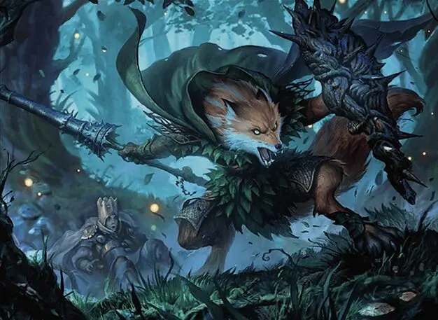 Art detail — Werefox Bodyguard