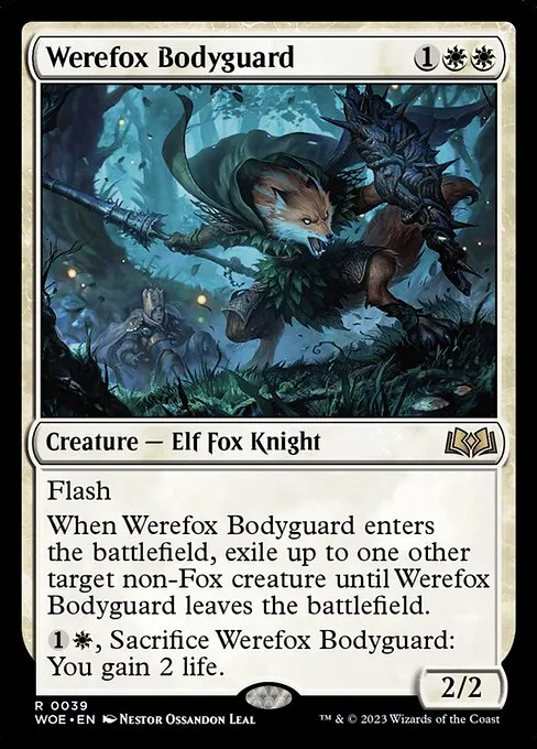 Werefox Bodyguard — Wilds of Eldraine