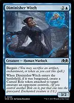 Diminisher Witch — Wilds of Eldraine