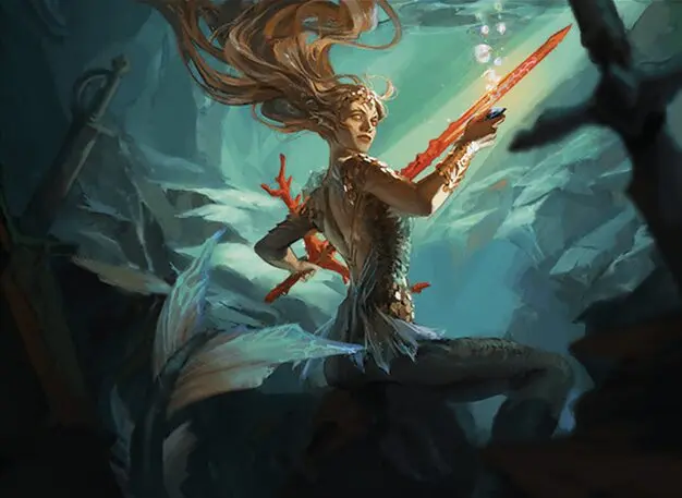 Art detail — Merfolk Coralsmith