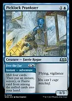 Picklock Prankster // Free the Fae — Wilds of Eldraine